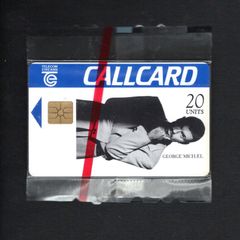 1996 Ireland 20 unit George Michel new album Older (Gemplus GEM1) Call Card Mint in packaging. Telecom Eireann card number 1128.