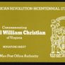 1974 Isle of Man Bicentenary of the American Revolution and Colonel William Christian Miniature Sheet Commemorative Stamp Presentation Pack Image 2