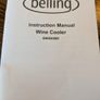 Belling Wine Cooler BWS93BK Image 3
