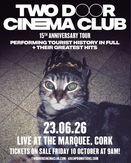 Two Door Cinema at the Marquee, Cork