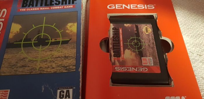 Battleship Sega Genesis Game Cart For Sale Here