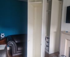 3 unit built in wardrobe, available separately or together