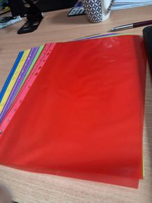 Coloured Punched Poly Pockets
