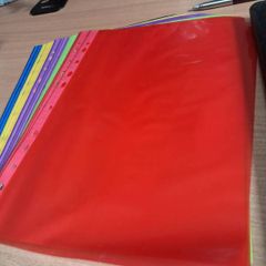 Coloured Punched Poly Pockets