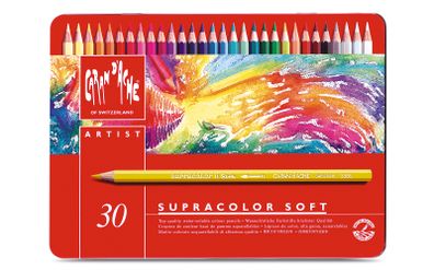 Caran dAche Supracolour Pencils (30 in a Metal Box)