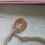 Pandora Moments Two-tone Logo 14k rose gold T-Bar snake chain bracelet  with circular logo toggle clasp size (18.5cm) Image 6