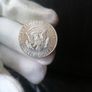 A/UNC 1964 US Silver Half Dollar Coin Image 2