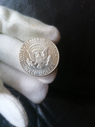 A/UNC 1964 US Silver Half Dollar Coin