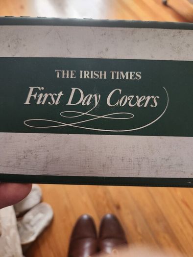 Irish Times First Day Covers X 4  In Beautiful  Presentation Folder. In Very Good Condition.