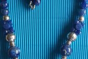 Blue long neck piece