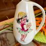 Vintage Brownie Downing Posy Vase or Small Water Jug 1962 Image 2