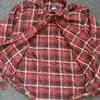 Vintage Patagonia Fjord Flannel Men's Medium Long Sleeve Button-Up Shirt - Red Image 5
