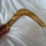 Hand painted Boomerang 100% Australian Image 5