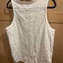 White tank top Nike size large Image 2