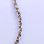 Antique Sterling Silver Ingot Pendant on Sterling Chain 8,72g length 16" Image 9