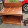 wooden storage unit Image 2