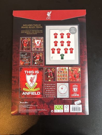 Liverpool FC 2023 official deluxe calander