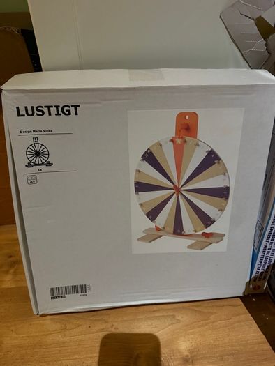 Ikea Lustigt Prize Wheel Game