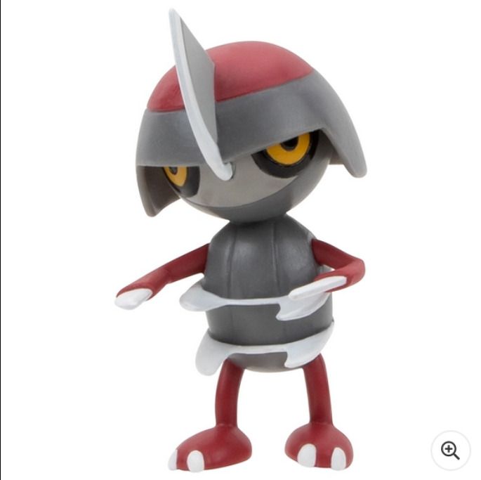Pokemon Pawniard and Roselia 5cm Battle Figures 2 Pack