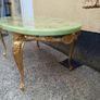1970s Brass Framed Onyx Effect Tables Image 5