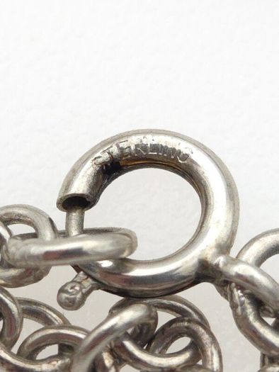 Vintage 925 Sterling Silver Short-Medium Belcher Chain