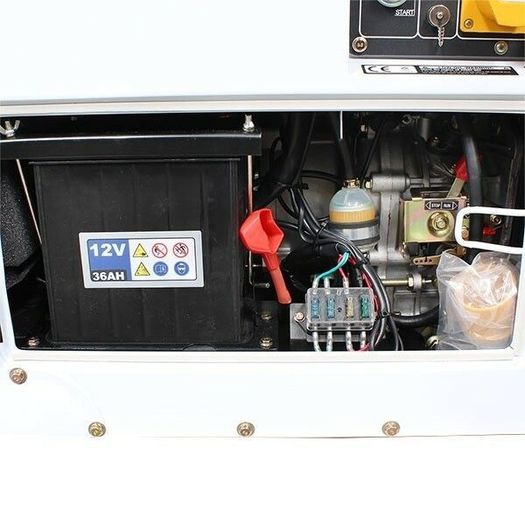 Hyundai 6kW/7.5kVA Long Run Standby Diesel Generator Single Phase