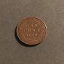Canada 1909 EdVII One Cent Image 2