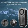 113dB Bike Alarm Wireless Vibration Motion Sensor Waterproof Motorcycle Alarm with Remote Image 2
