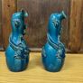 Japanese Awaji dragon vases Meji period Image 6