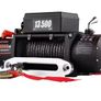 New Electric Winch 12v 13500lbs 6tone 24Meter Synthetic Rope with Remote Control for 4X4 Car Trailer ATV Truck Off Road Boat Image 5