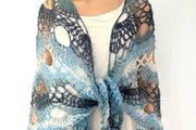 handmade crochet shawl