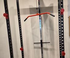 Power rack & Weights with pulley