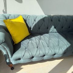 velvet couch