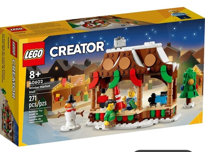 Lego Winter Market Stall  40602