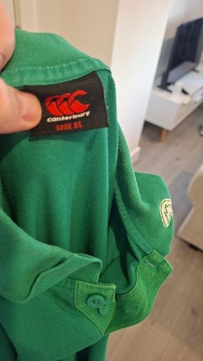 IRFU Canterbury Rugby Polo Shirt