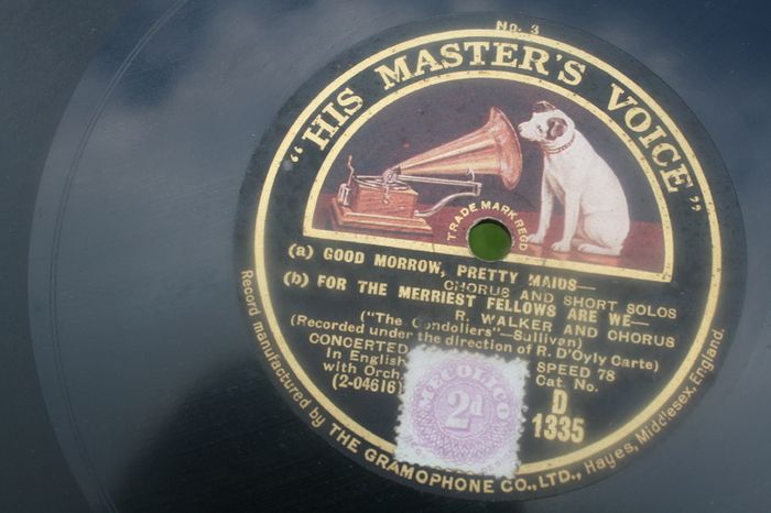 Antique Gramophone records