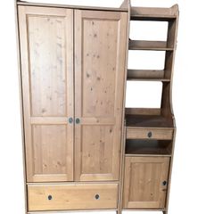 Ikea wardrobe and tall boy