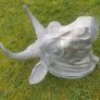 Butcher shop display bull head Image 3