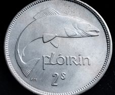 Ireland - 1954 - Florin - Salmon - UNC - KM.15a - [2666]
