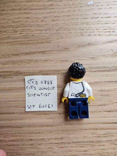 lego cty0788 city jungle scientist, set 60161