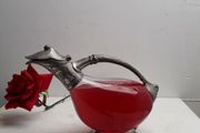 French Carafe in shape of duck