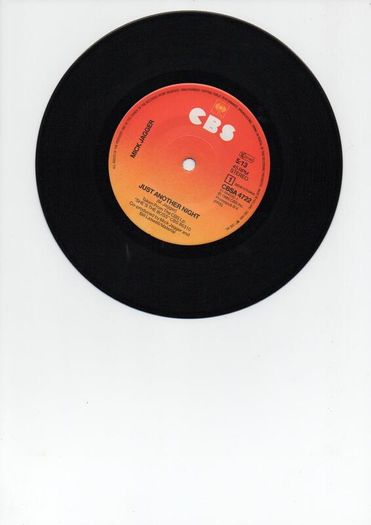 Mick Jagger Just Another Night 1985 Picture Sleeve 45