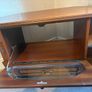 Wooden TV Unit with shelf and drawer Image 4