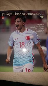 Turkey v Ireland vip match programme from the recent game