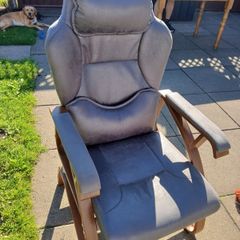 Leather armchair