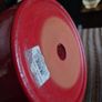 New A pair of 2 heavy Terracotta paint glazed plant pots Image 7