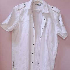 Shirt designer white duck and cover