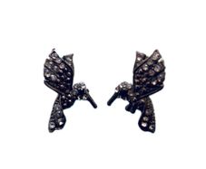 Marcasite Hummingbird Earrings