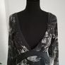 All Saints silk asymmetric dres size M 10 Image 7