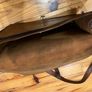 Beautiful  Brown Leather Satchel Image 7